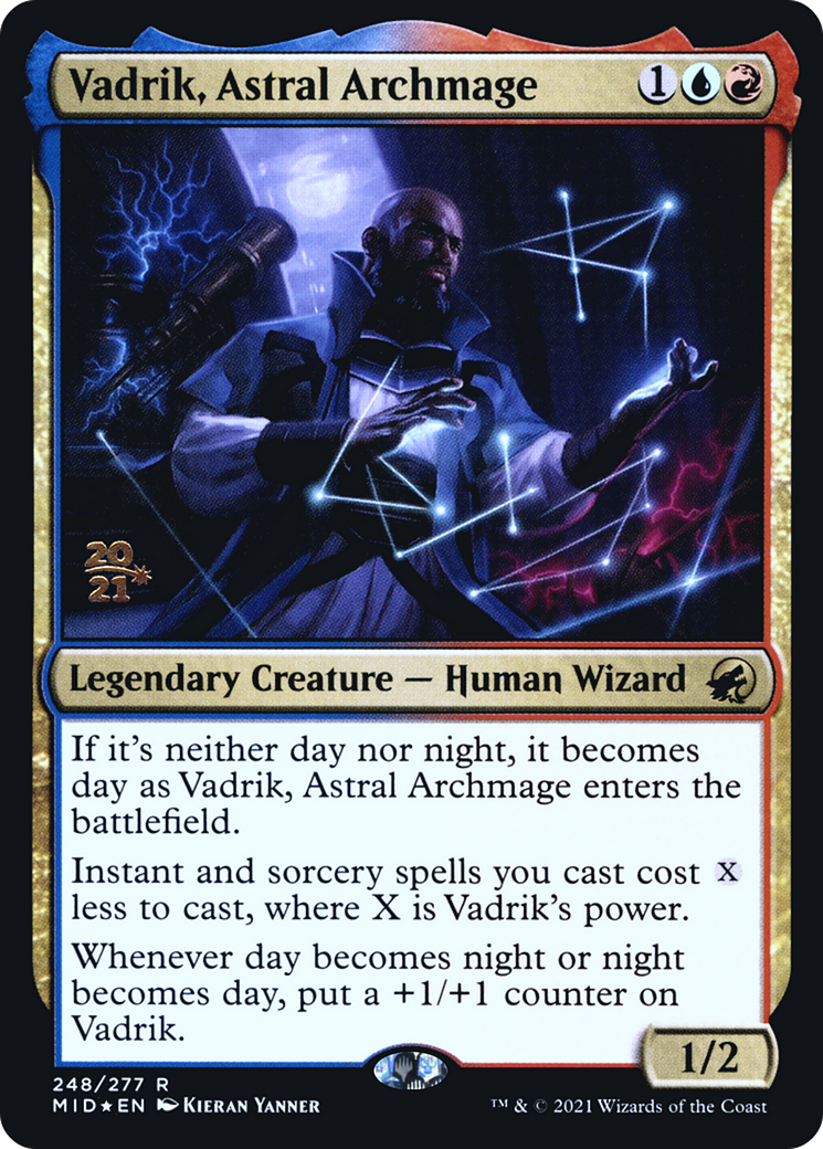 Vadrik, Astral Archmage (PRE-248S) [Innistrad: Midnight Hunt Promos] Foil
