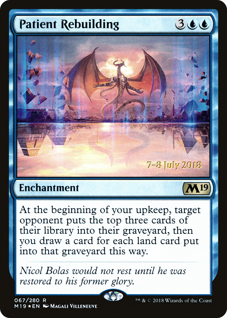Patient Rebuilding (PRE-67S) [Core Set 2019 Promos] Foil