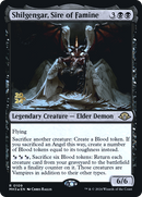 Shilgengar, Sire of Famine (PRE-109S) [Modern Horizons 3 Promos] Foil