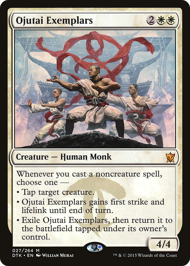 Ojutai Exemplars (DTK-027) [Dragons of Tarkir]