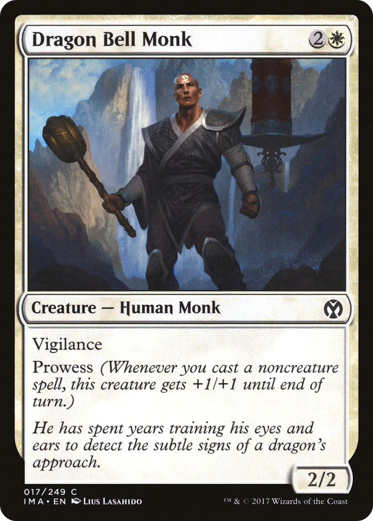 Dragon Bell Monk (IMA-017) [Iconic Masters]