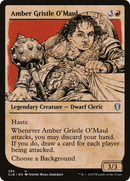 Amber Gristle O'Maul (CLB-395) [Commander Legends: Battle for Baldur's Gate]: (Showcase)
