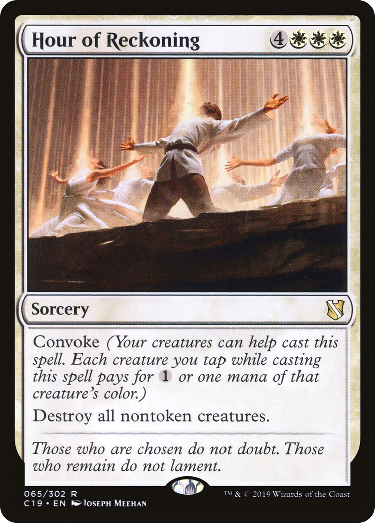 Hour of Reckoning (C19-065) [Commander 2019]