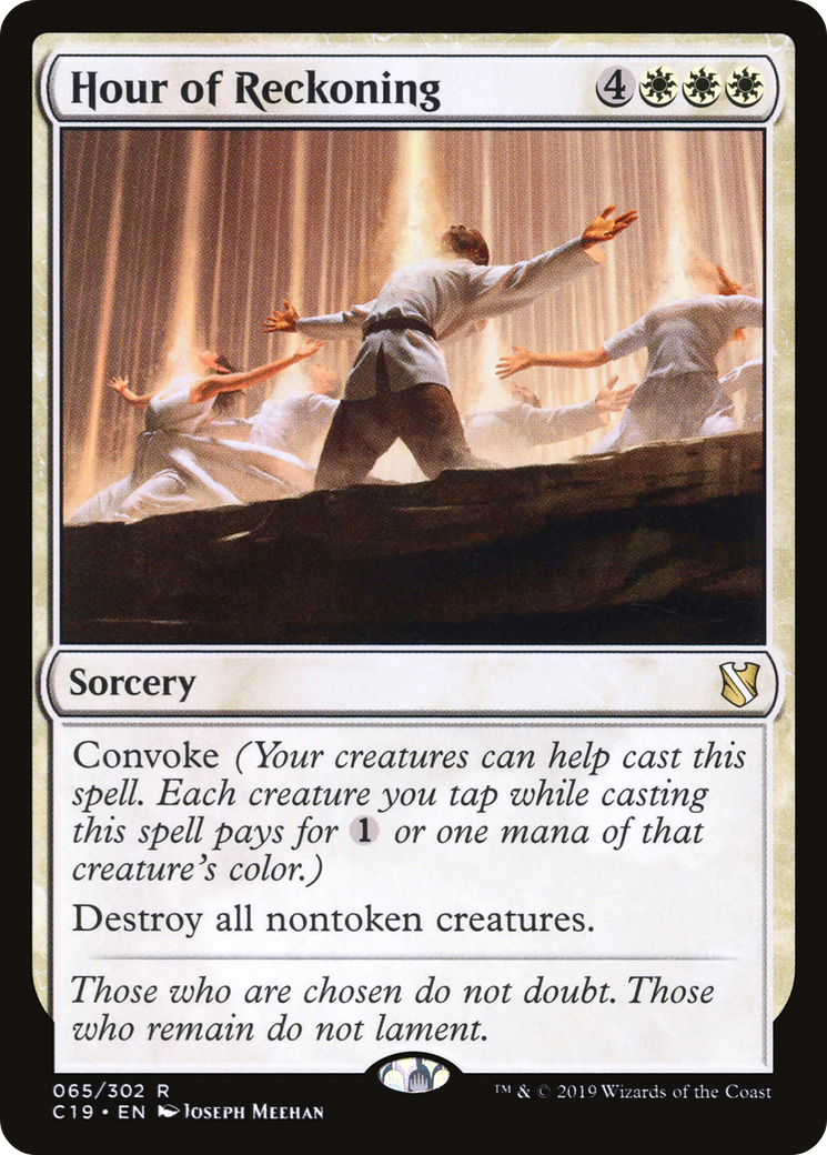 Hour of Reckoning (C19-065) [Commander 2019]