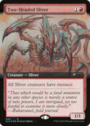 Two-Headed Sliver (Extended Art) (SLD-646) [Secret Lair Drop] Foil