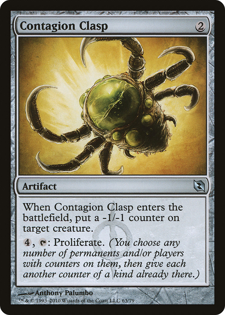 Contagion Clasp (DDF-063) [Duel Decks: Elspeth vs. Tezzeret]