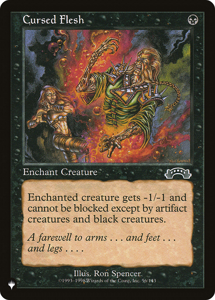 Cursed Flesh (LIST-EXO-56) [The List] Foil