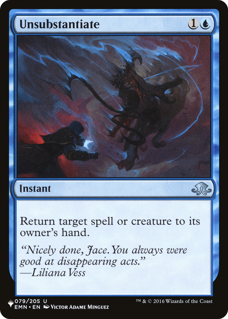 Unsubstantiate (LIST-EMN-79) [The List]
