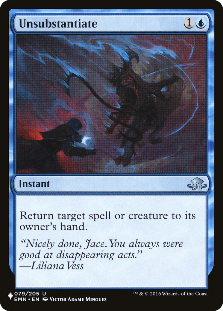Unsubstantiate (LIST-EMN-79) [The List]