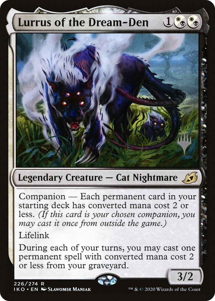 Lurrus of the Dream-Den (PPIKO-226P) [Promo Pack: Ikoria: Lair of Behemoths Promos]