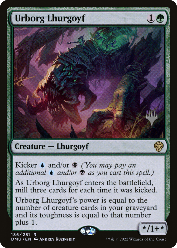 Urborg Lhurgoyf (PPDMU-186P) [Dominaria United Promos]