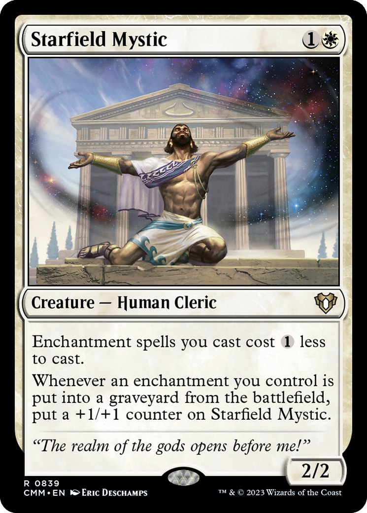 Starfield Mystic (CMM-839) [Commander Masters]