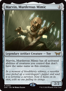 Marvin, Murderous Mimic (PPDSK-253P) [Duskmourn: House of Horror Promos] Foil
