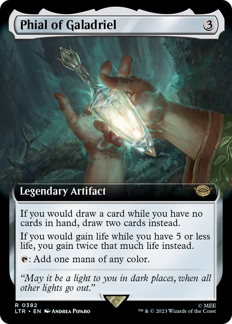 Phial of Galadriel (LTR-382) [The Lord of the Rings: Tales of Middle-earth]: (Extended Art)