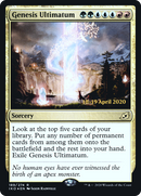 Genesis Ultimatum (PRE-189S) [Ikoria: Lair of Behemoths Promos] Foil