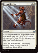 Devout Decree (FDN-571) [Foundations]