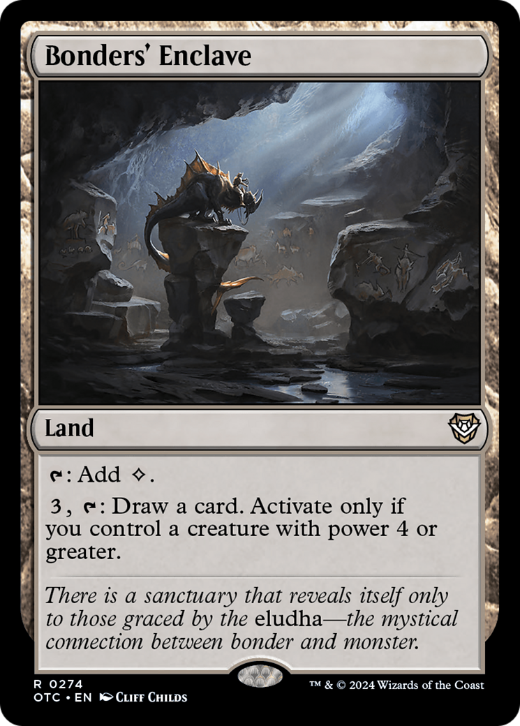 Bonders' Enclave (OTC-274) [Outlaws of Thunder Junction Commander]