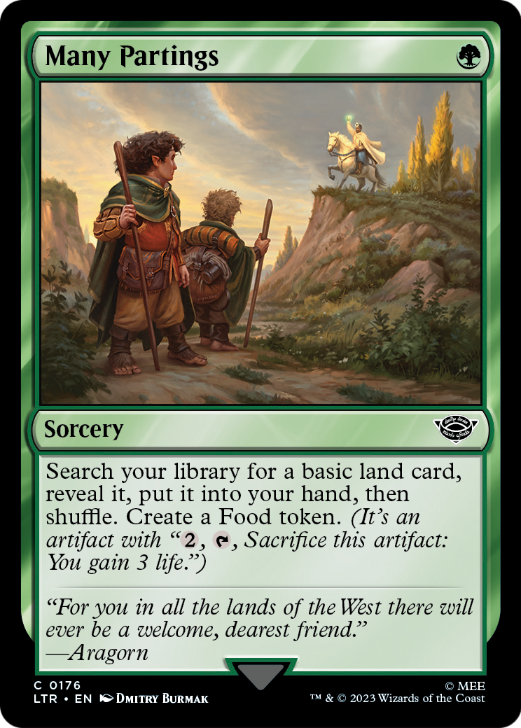 Many Partings (LTR-176) [The Lord of the Rings: Tales of Middle-earth]