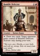 Humble Defector (OTC-170) [Outlaws of Thunder Junction Commander]