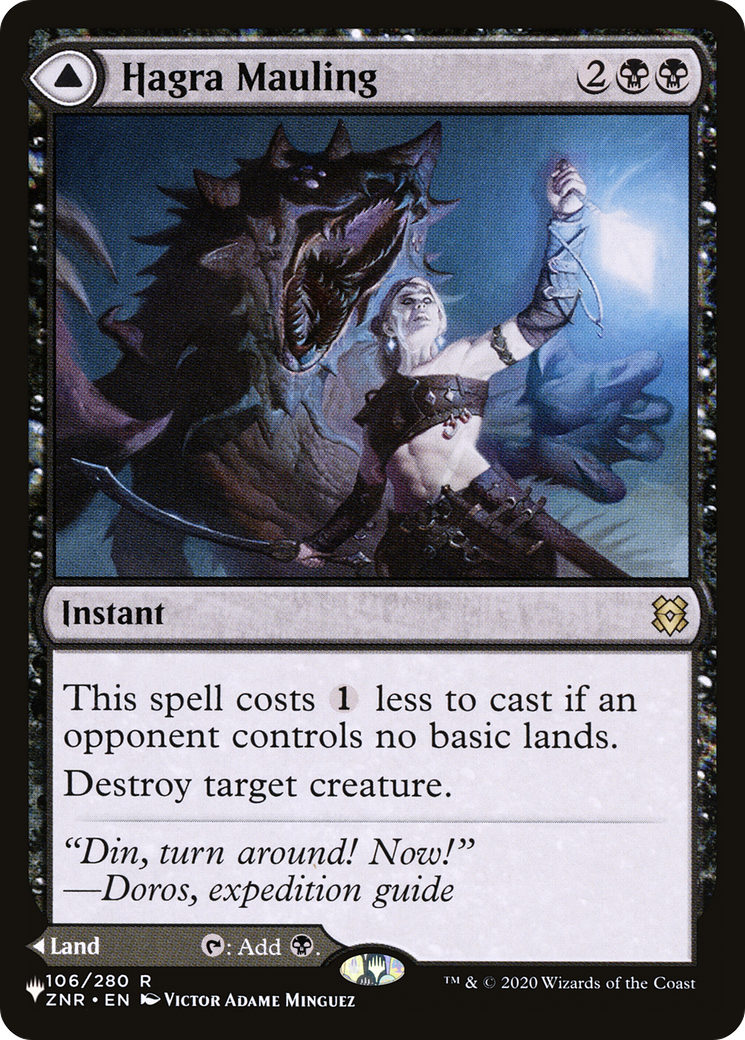 Hagra Mauling // Hagra Broodpit (LIST-ZNR-106) [The List]