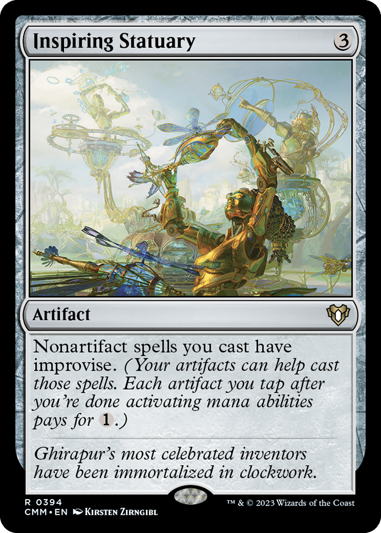 Inspiring Statuary (CMM-394) [Commander Masters]