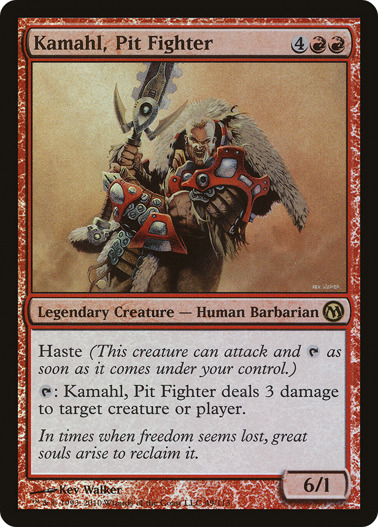 Kamahl, Pit Fighter (DPA-049) [Duels of the Planeswalkers] Foil