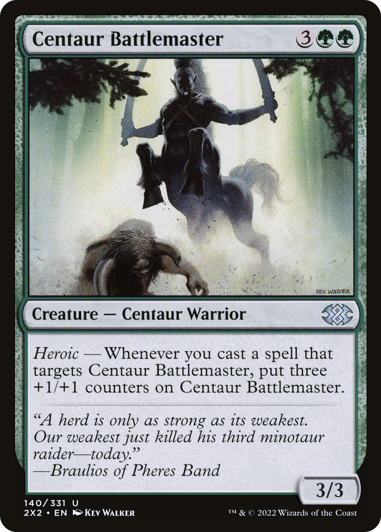 Centaur Battlemaster (2X2-140) [Double Masters 2022]