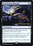 Treacherous Blessing (PRE-117S) [Theros Beyond Death Promos] Foil