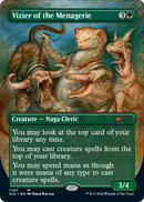 Vizier of the Menagerie (Borderless) (SLD-1100) (Borderless) [Secret Lair Drop]