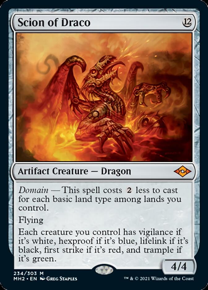Scion of Draco (MH2-234) [Modern Horizons 2] Foil