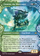 Clement, the Worrywort (BLB-329) [Bloomburrow]: (Showcase) (Borderless)