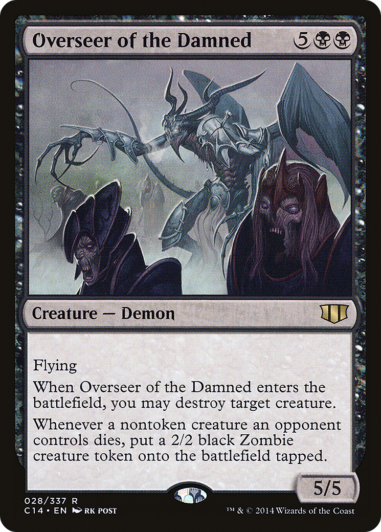 Overseer of the Damned (C14-028) [Commander 2014]