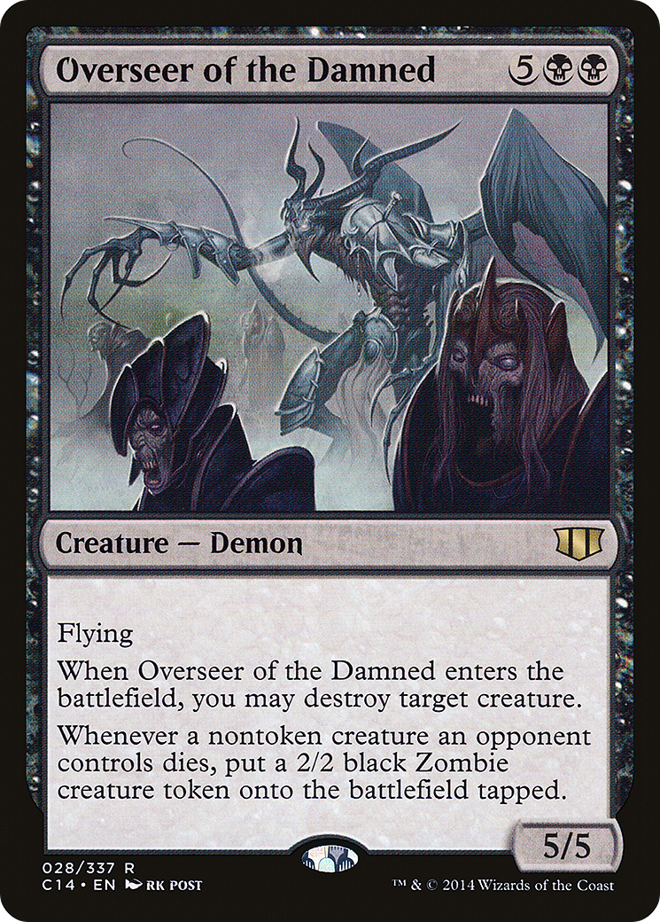 Overseer of the Damned (C14-028) [Commander 2014]