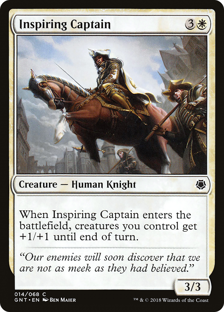 Inspiring Captain (GNT-014) [Game Night]