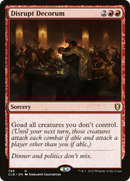 Disrupt Decorum (CLB-789) [Commander Legends: Battle for Baldur's Gate]
