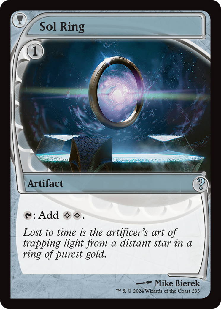 Sol Ring (MB2-233) [Mystery Booster 2] Foil