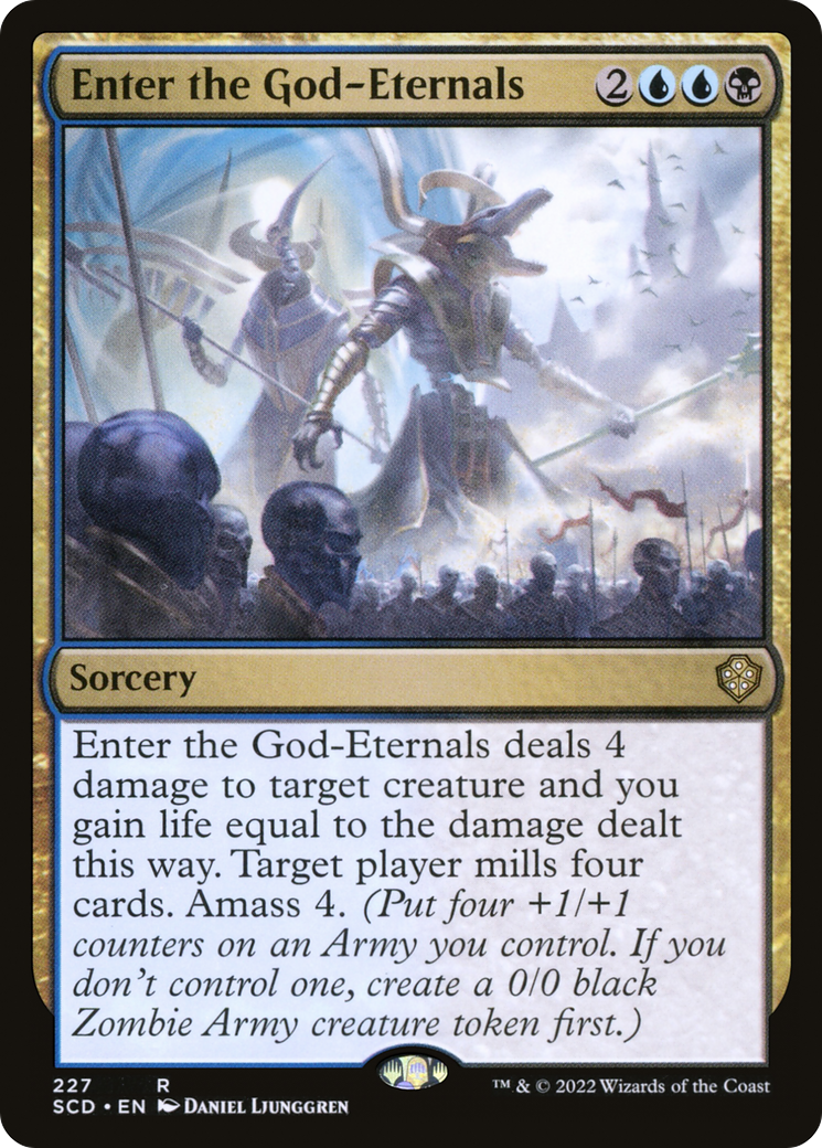 Enter the God-Eternals (SCD-227) [Starter Commander Decks]
