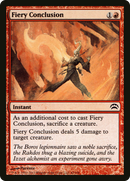 Fiery Conclusion (PC2-042) [Planechase 2012]