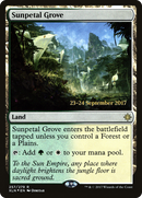 Sunpetal Grove (PRE-257S) [Ixalan Promos] Foil