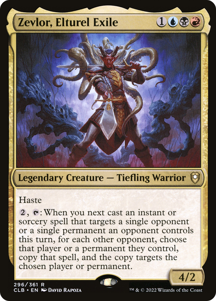Zevlor, Elturel Exile (CLB-296) [Commander Legends: Battle for Baldur's Gate]