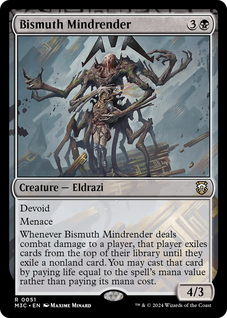 Bismuth Mindrender (M3C-051) [Modern Horizons 3 Commander]: (devoid)