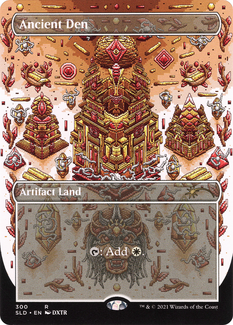 Ancient Den (SLD-300) (Borderless) [Secret Lair Drop]