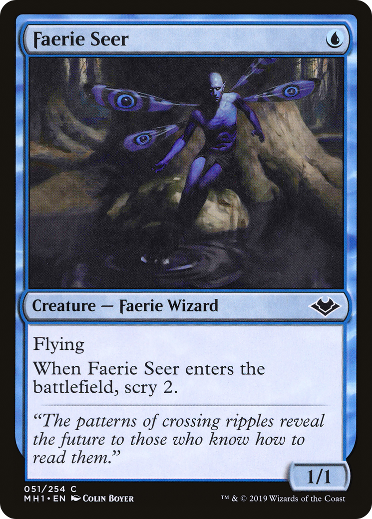 Faerie Seer (MH1-051) [Modern Horizons]