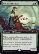 Viridian Shaman (SLD-782) [Secret Lair Drop]: (Extended Art) Foil