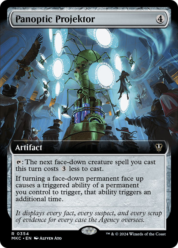 Panoptic Projektor (MKC-354) [Murders at Karlov Manor Commander]: (Extended Art)