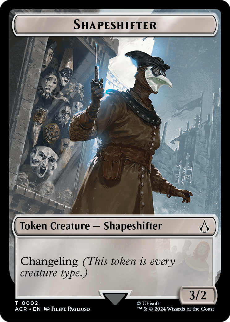 Shapeshifter Token (ACR-002) [Assassin's Creed Tokens]