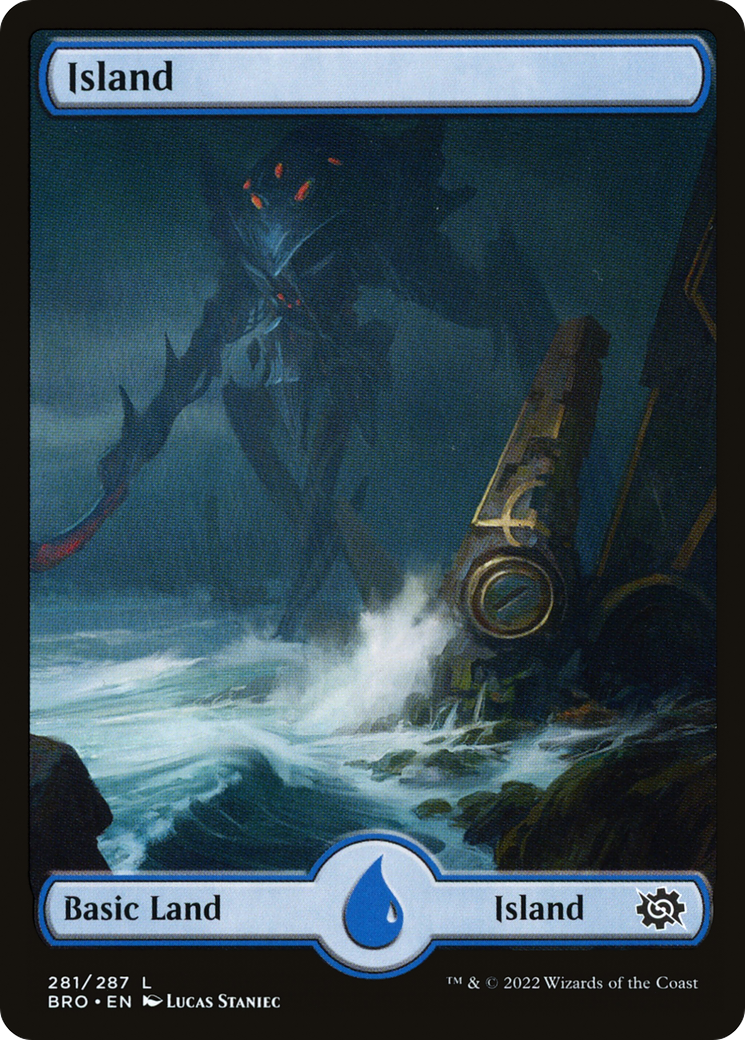 Island (281) - Full Art (BRO-281) [The Brothers' War]