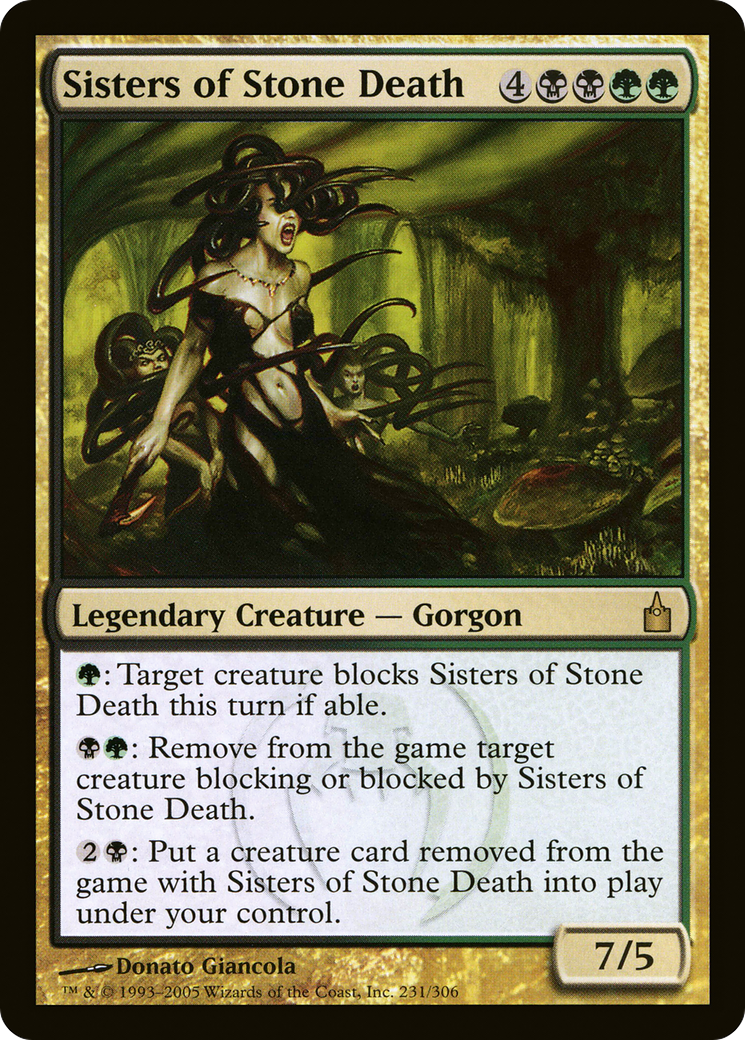 Sisters of Stone Death (RAV-231) [Ravnica: City of Guilds]