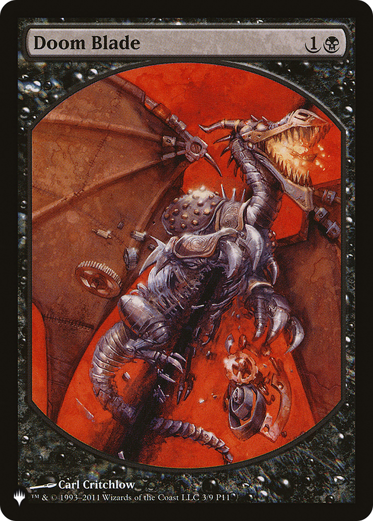Doom Blade (LIST-P11-3) [The List]