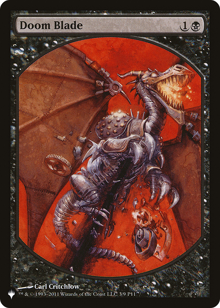 Doom Blade (LIST-P11-3) [The List]